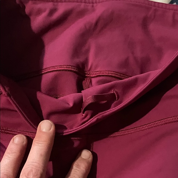Lululemon Athletica Deep Red Leggings - Picture 4 of 6